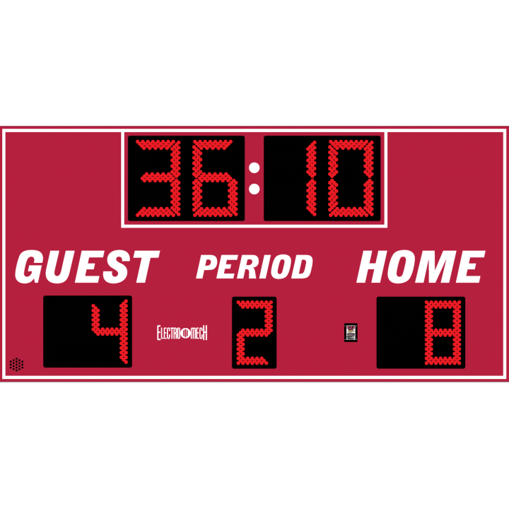 Electro-Mech LX6650 Outdoor Basic Multi-Sport Scoreboards (10'x5 ...