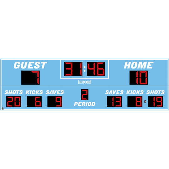 Electro-Mech LX674 Full Size Soccer Scoreboards