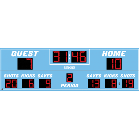 Electro-Mech LX674 Full Size Soccer Scoreboards