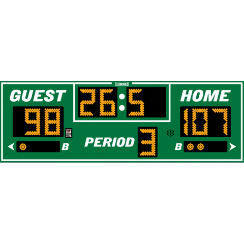 Electro-Mech LX7230 Basic Outdoor Basketball Scoreboard