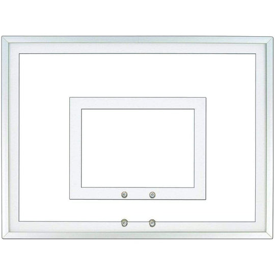 First Team 36" X 54" (1/4" Thick) Tempered Glass Backboard FT216
