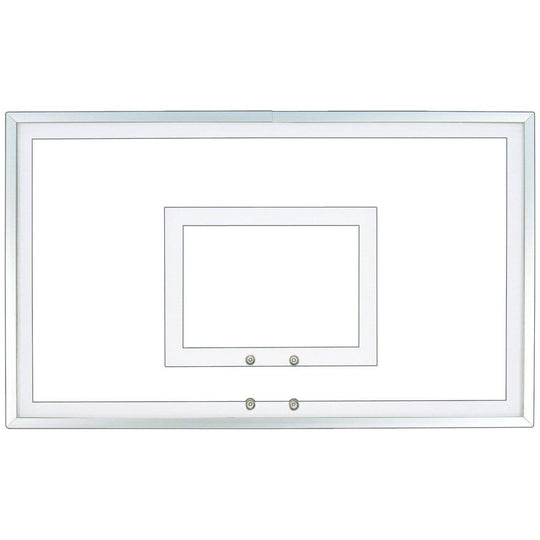 First Team 36" X 60" (1/4" Thick) Tempered Glass Backboard FT221