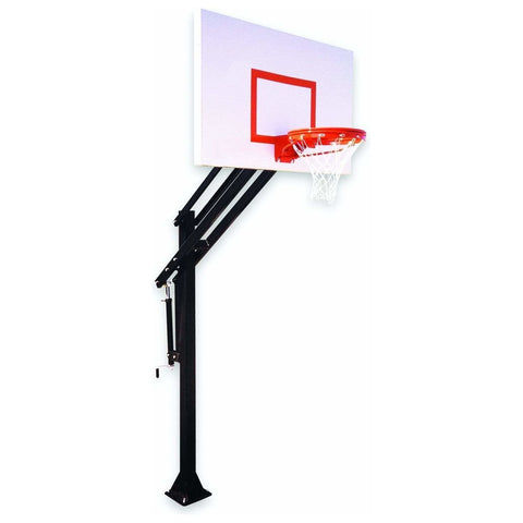 First Team Attack In Ground Adjustable Basketball Goal