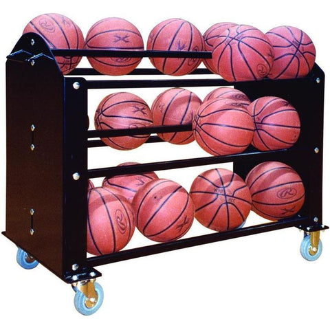 First Team Ball Hog Premium Ball Carrier (Holds 24 Basketballs) FT24