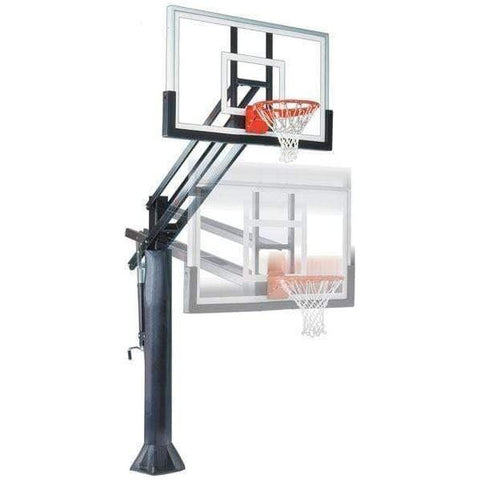 First Team Force In-Ground Adjustable Basketball Goal