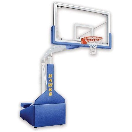 Bison 6-in-1 Adjustable Easy-Up Youth Basketball Goal - Gopher Sport