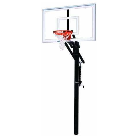 First Team Jam Adjustable In-Ground Basketball Goal