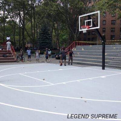 First Team Legend Fixed Height In-Ground Basketball Goal