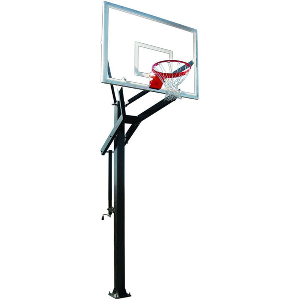 First Team PowerHouse 5 In Ground Adjustable Basketball Goal – Pro ...