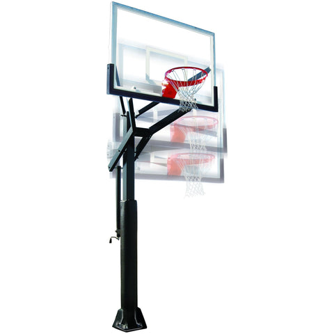 First Team PowerHouse 5 In Ground Adjustable Basketball Goal