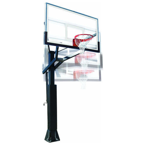 First Team PowerHouse 6 In Ground Adjustable Basketball Goal