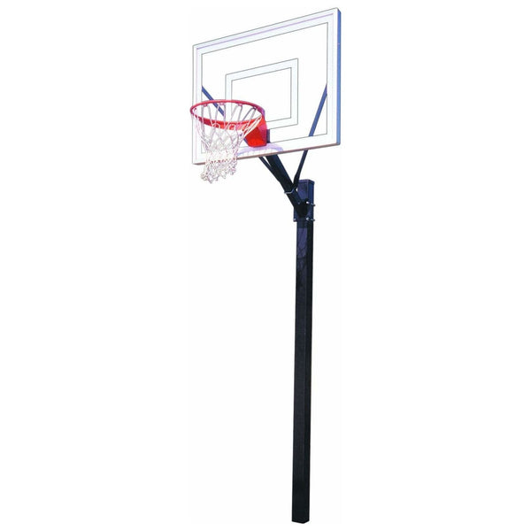 First Team Sport Fixed Height InGround Basketball Goal Pro Sports Equip
