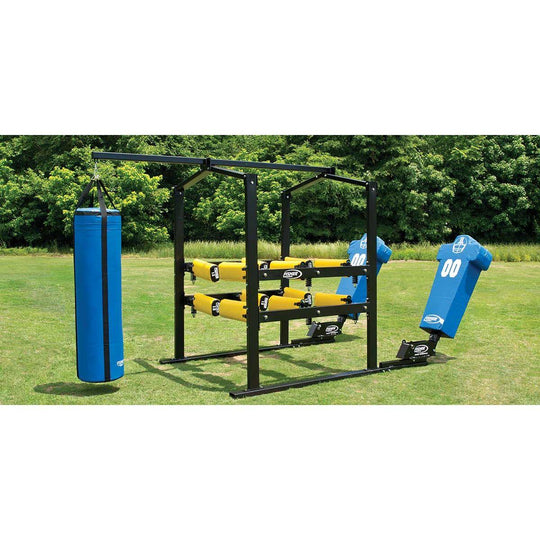 Fisher 12-Arm Power Blaster w/ Hanging Dummy & Boomer Sled BLA12HD9002