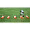 Image of Fisher 42"L x 12"W x 6"H Half Round Stand Up Football Dummy HR426