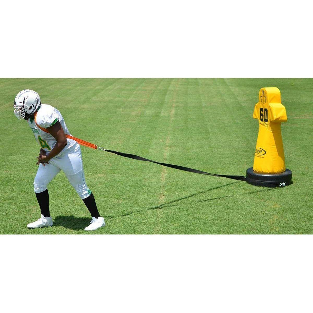 any fishing pole with a football helmet Fisher 62" Spartan Pursuer Stand Up Football Tackle Dummy PUR102S – Pro Sports Equip