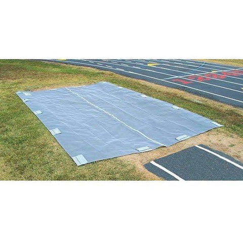 Fisher Athletic 11'6" x 25' Mesh Long Jump Pit Cover LJPC1125