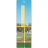 Image of Fisher Athletic 21' H Varsity Foul Poles w/ Ground Sleeves FP20GS (Pair)