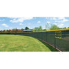 Image of Fisher Athletic 250' Yellow Corrugated Fence Top BFC250Y