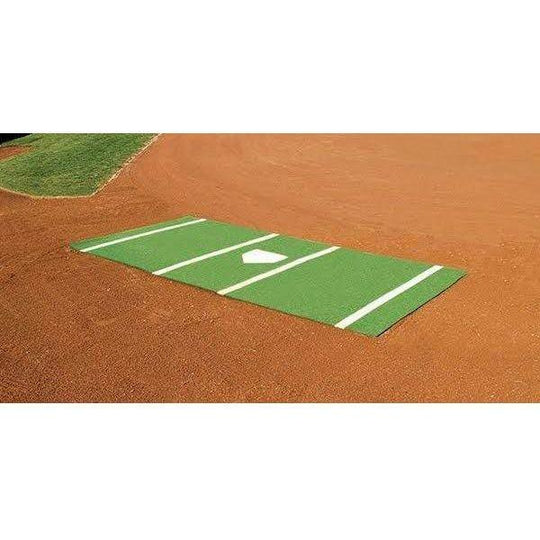 Fisher Athletic 7' x 12' Softball Home Plate Batting Mat HPM712