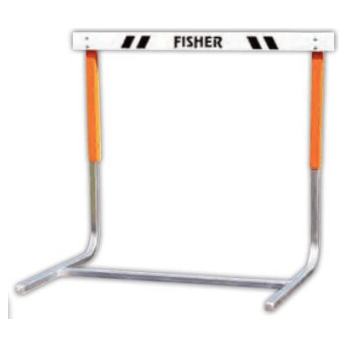 Fisher Athletic Square Aluminum Open Back Adjustable Track Hurdle HS1450SA