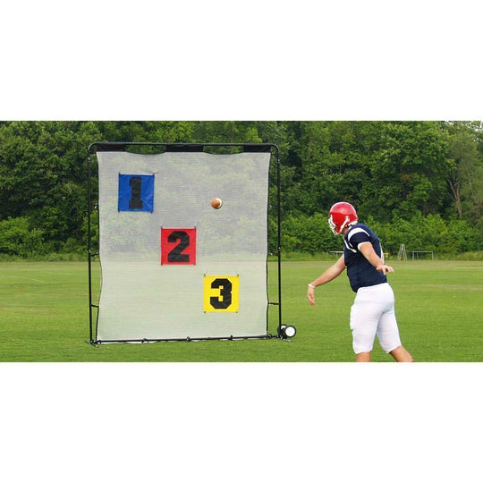 Fisher Deluxe Skill Zone Target Football Practice Throwing Net SZFB1010