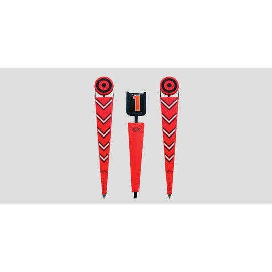 Fisher Flip Indicator/Chain Set Football Down Marker Package 3 3015PK