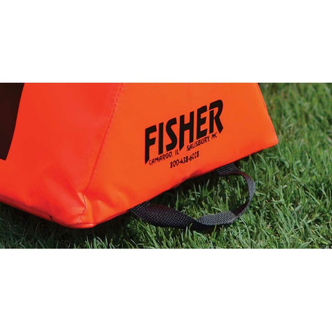 Fisher Football Large Triangular Sideline Marker Set SLMTOR115