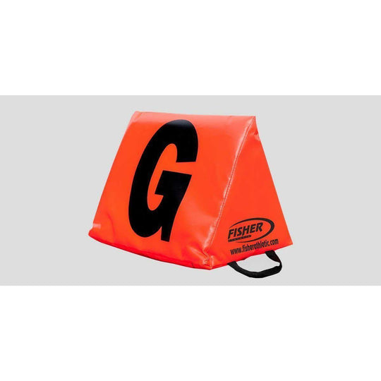 Fisher Football Large Triangular Sideline Marker Set SLMTOR115