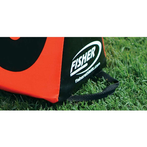 Fisher Football Triangular Sideline Marker Set SLMTOR