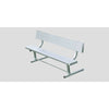 Image of Fisher Outdoor Aluminum Benches with Backrest