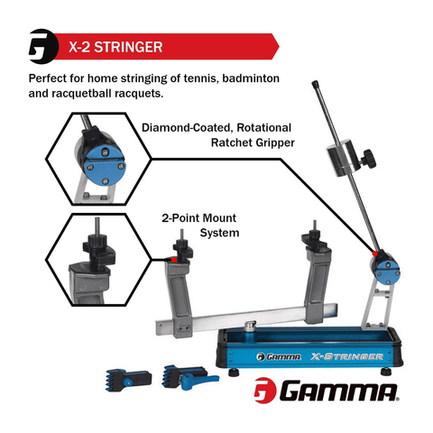 GAMMA X-STRINGER X-2 Tennis Stringing Machine MGXS11