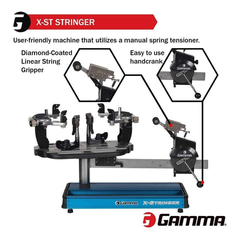 GAMMA X-STRINGER X-ST Tennis Stringing Machine MGXST14