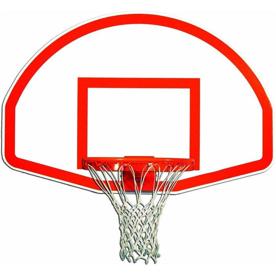Gared 35-1/2” x 54” Fan-Shape Aluminum Basketball Backboard 1750B