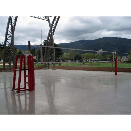 Gared 4" OD Libero Collegiate Multi-Sport One Court Volleyball System 7200