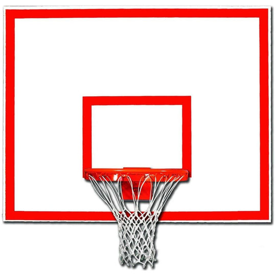 Gared 42” x 60” Rectangular Playground Steel Basketball Backboard 1260B