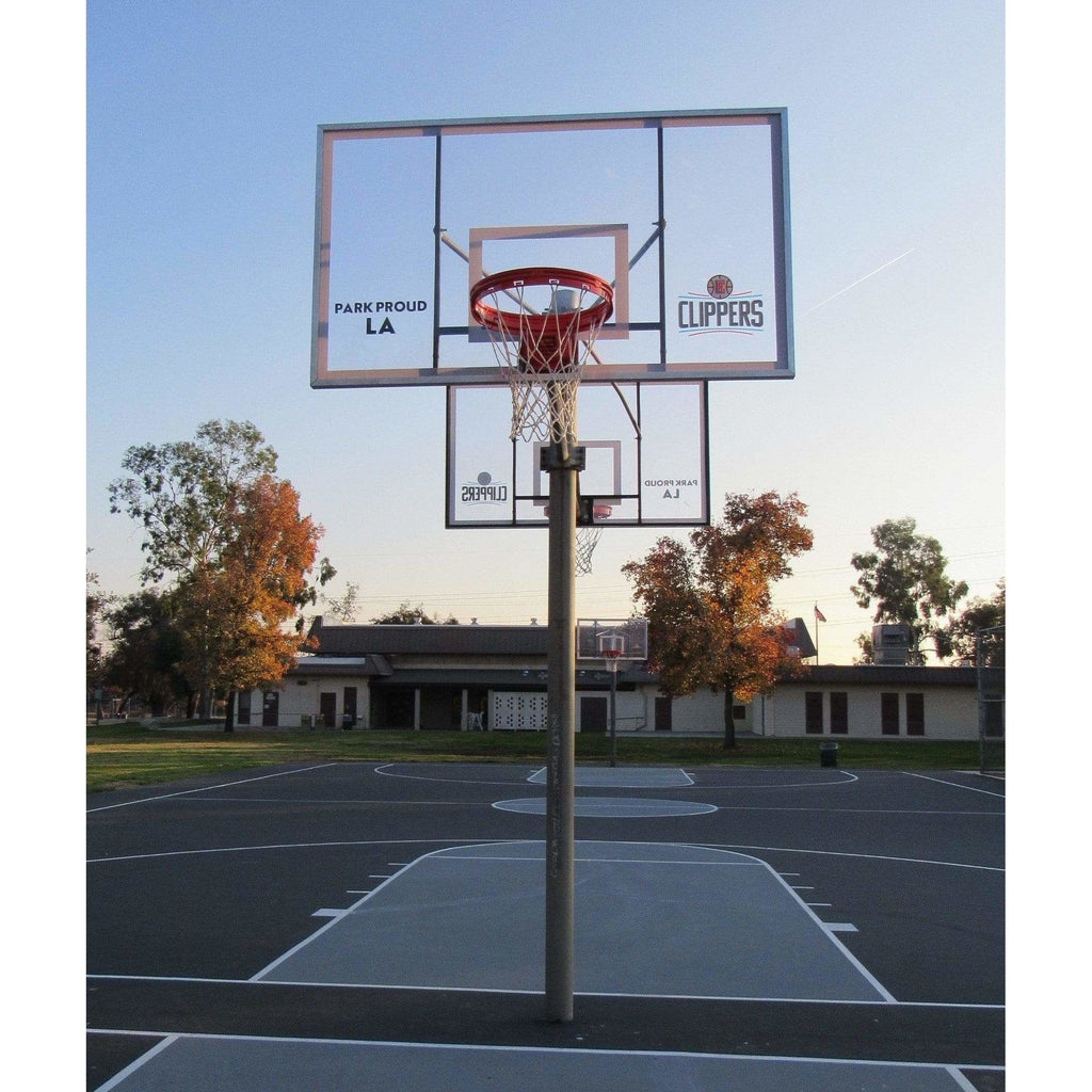 Basketball Rectangle Gared 42” x 72” Rectangular Polycarbonate Basketball Backboard BB72P50 ...