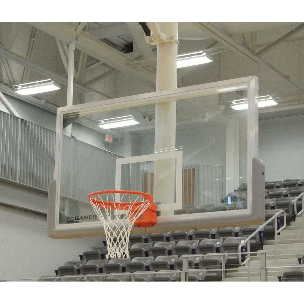 Gared Indoor Rim Gared 42” x 72” Regulation Competition Basketball Glass Backboard AFRG ...