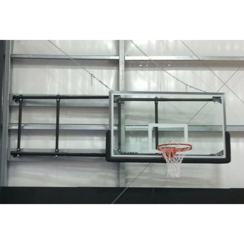 Gared 42” X 72” Wall Mounted Basketball Package w/ Backboard Height Adjuster