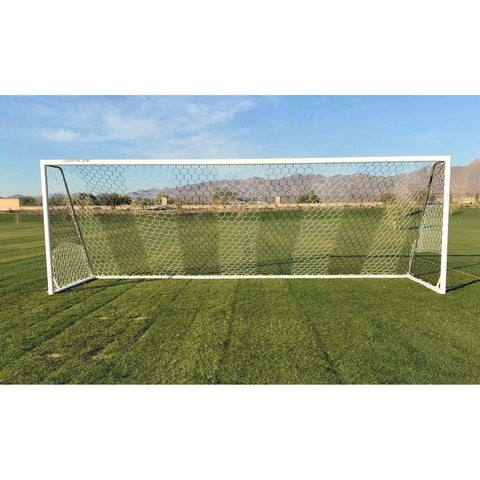 Gared 6x12 Touchline Striker Square Frame Portable Soccer Goals (Pair)