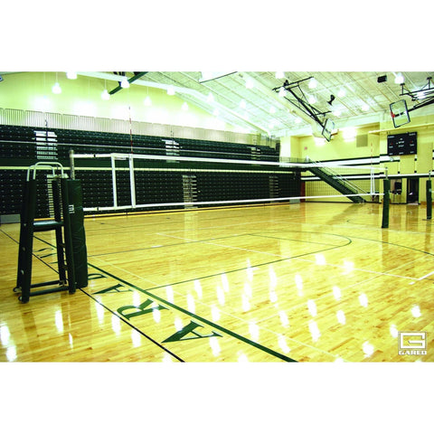 Gared Omnisteel 3" OD One-Court Volleyball System w/o Sleeves 5105
