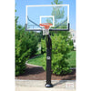 Image of Gared Pro Jam In Ground Adjustable Basketball Hoop with Glass Board GP10G72DM