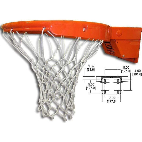 Gared Sports Collegiate Premium Breakaway Basketball Rim 2500