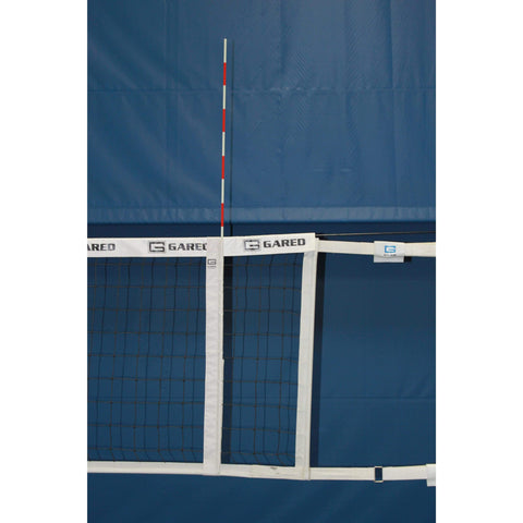 Gared Sports Volleyball Net Antenna & Sideline Marker Combo 6410