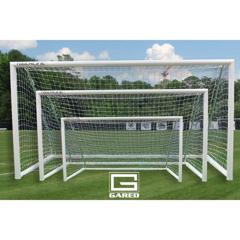 Gared Touchline Striker Round Frame Portable Soccer Goals (Pair)