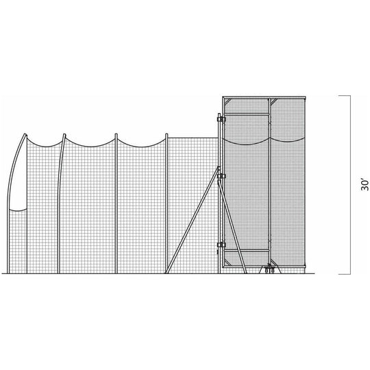 Gill Barrier Net For 742115/742125/742135 Hammer Cage 732108