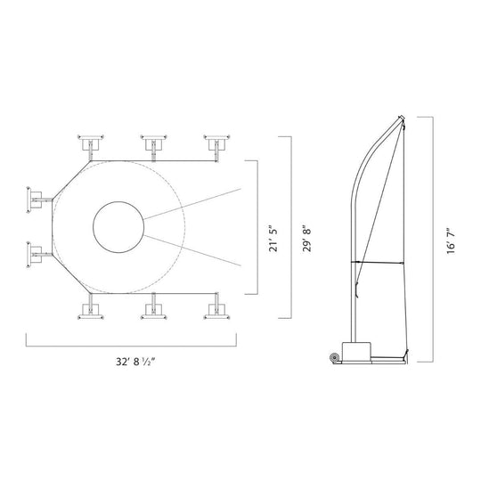 Gill Replacement Net For 732230 Discus Cage 732131A