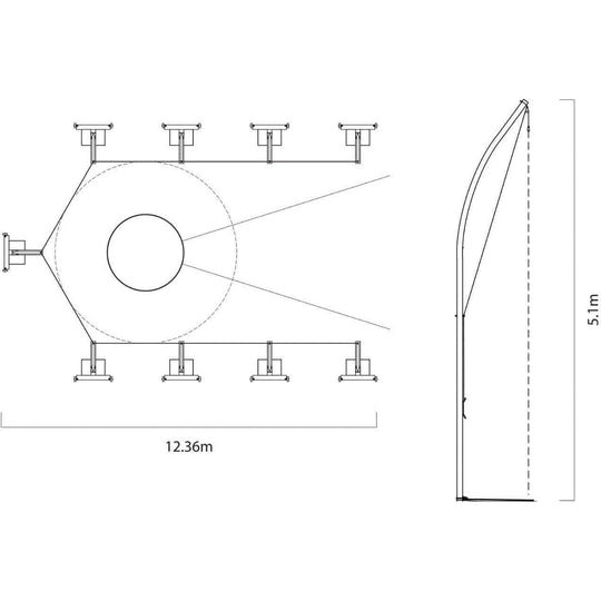 Gill Replacement Net For 732240 Discus Cage 732141A