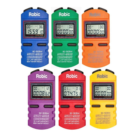 Gill Robic SC-505W Stopwatches (Set Of 6) 37604