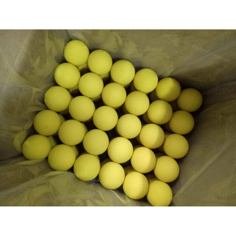 Gladiator Lacrosse Case of 120 Official Lacrosse Game Balls Yellow NOCSAE SEI CERTIFIED