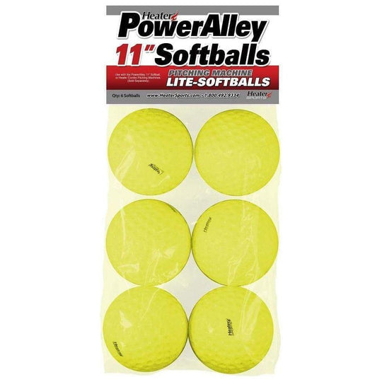 Heater 11" PowerAlley Lite Pitching Machine Softballs HSW11SB